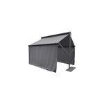 Rideaux pour store hesp�ride salsa ardoise