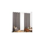 Rideau tamisant à illets dublin gris l. 240 x l. 135 jby creation Rideau tamisant à illets dublin gris l. 240 x l. 135 jby creation