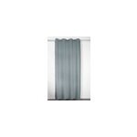 Rideau tamisant  illets effet lin elisus bleu l. 260 x l. 140cm jby creation