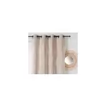 Rideau tasmanie l. 240 x l. 140 cm beige lin