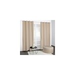 Rideau thermique à illets velours côtelé blanc écru h. 240 x l. 135cm jby creation Rideau thermique à illets velours côtelé blanc écru h. 240 x l. 135cm jby creation