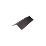 Rive noire pour plaque 13cm x 1m onduline