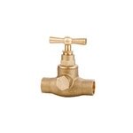 Robinet d'arrêt avec 2 purges ø16 mm diall Robinet d'arrêt avec 2 purges ø16 mm diall