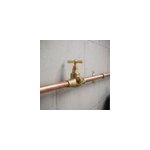 Robinet d'arr�t avec purge �12 mm diall