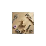 Robinet d'arr�t avec purge �14 mm diall