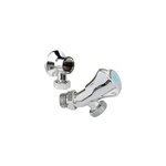 Robinet orientable � sortie inclin�e pour machine � laver, entr�e m�le 1 / 2 ; - sortie m�le 3 / 4 ; ...