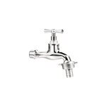 Robinet de puisage chromé 15 / 21 - 15 / 21 diall Robinet de puisage chromé 15 / 21 - 15 / 21 diall
