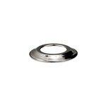 Rosace chrome pour conduit de fume poujoulat 139 mm