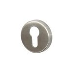 Rosace de fonction cylindre � visser � serrure lagow alliage zinc �50mm or goodhome