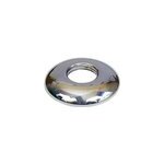 Rosace de robinet bomb�e 15 x 21 (1 / 2 ; ) �50 x h. 9 mm noyon et thiebault lot de 2