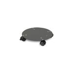 Roule - plante acier gris anthracite rond 30 cm