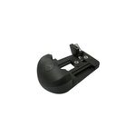 Sabot pour portail battant afbat noir l. 20, 5 x p. 20, 5cm