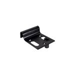 Sabot de portail � visser avec gache afbat noir l / 140 x l. 100 x h. 40mm