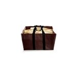 Sac  bches en toile de jute chocolat 100 kg