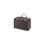 Sac  bches en toile de jute dixneuf natureo gris