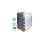 Granuls bois woodstock 1 palette, 66 sacs de 15kg, dinplus nf - bois naturel