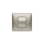 Commande sans fil pour interrupteur filaire de volet roulant connecté céliane with netatmo titane Commande sans fil pour interrupteur filaire de volet roulant connecté céliane with netatmo titane