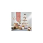 Sapin en bois coloris naturel h. 130 cm