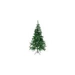 Sapin de no�l artificiel vert alpine king h. 210 cm support inclus