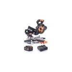 Scie  onglet radiale sans fil evolution r185sms - li 18v - 4ah
