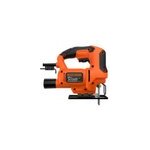 Scie sauteuse filaire non pendualire 400 w, maxi 3000 tr / min, black + decker bes603 - qs