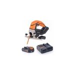 Scie sauteuse sans fil avec batterie 18 v - pendulaire (4 niveaux) - vitesse 0 - 2300 tr / min - evolution ... Scie sauteuse sans fil avec batterie 18 v - pendulaire (4 niveaux) - vitesse 0 - 2300 tr / min - evolution ...