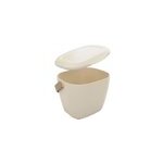 Seau à compost bokashi hozelock blanc crème 3l Seau à compost bokashi hozelock blanc crème 3l