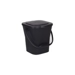 Seau compost eda gris 6l en plastique
