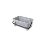 Seau  peinture goodhome 8l plastique gris