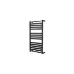 Sèche - serviettes eau chaude en acier goodhome loreto vertical anthracite 546 w Sèche - serviettes eau chaude en acier goodhome loreto vertical anthracite 546 w