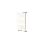 Sche - serviettes eau chaude en acier goodhome loreto vertical blanc 546 w