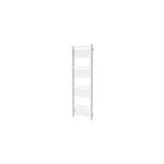 Sche - serviettes eau chaude en acier goodhome solna vertical blanc mat 631 w