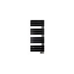 Sèche - serviettes électrique asymétrique deltacalor 500w noir 5m² Sèche - serviettes électrique asymétrique deltacalor 500w noir 5m²