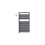 S�che - serviettes �lectrique � inertie fluide acova astrakan grey aluminium 500w