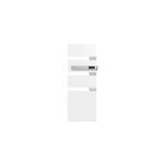 Sche - serviettes lectrique  inertie fluide sauter alutu blanc mt  droite 750w + soufflerie 1000w ...