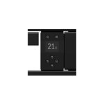 Sche - serviettes lectrique  inertie fluide sauter asama connectable anthracite 750w
