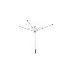 Schoir parapluie extrieur avec housse de protection, 50 m d'tendage, noir et gris, linolift 500 leifheit ...