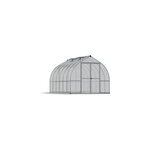 Serre en aluminium et polycarbonate palram canopia bella gris 8 x 12 m