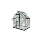 Serre en aluminium et polycarbonate palram canopia harmony vert 6 x 4 m