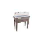 Serre de culture et espace veg & table city eda 57l taupe Serre de culture et espace veg & table city eda 57l taupe