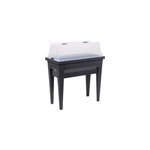 Serre de culture veg & table city eda 57l gris anthracite Serre de culture veg & table city eda 57l gris anthracite
