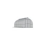 Serre de jardin bella en polycarbonate argent 14, 7m� canopia by palram