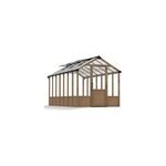 Serre de jardin en bois de c�dre 12m� canopia by palram