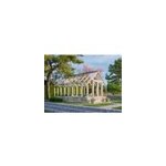 Serre de jardin palmako emilia bois trait� autoclave gris et verre tremp� 19, 1m�