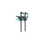 Serre - joint automatique wolfcraft 40x110 mm, 2 pices