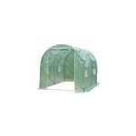 Serre tunnel 6m� vert l. 300 cm x l. 200 cm x h. 200 cm jany france