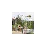 Serre en verre lams laurus alu naturel 9, 70m² Serre en verre lams laurus alu naturel 9, 70m²