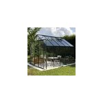 Serre en verre lams laurus anthracite 8, 10m² Serre en verre lams laurus anthracite 8, 10m²