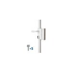 Serrure 3 points astral bricard blanc - 5 cls