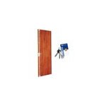 Serrure 3 points bricard astral droite blanc